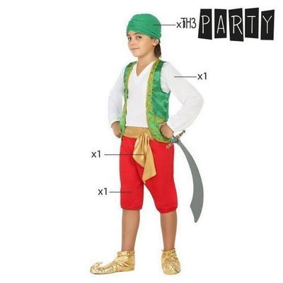 Kostým pro děti Arabský pirát Zelená (4 Pcs) - 2